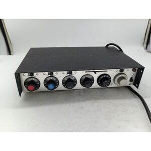 Shure M688E Stereo Microphone Mixer Vintage 4-Channel Mic Mixer   USA UNTESTED